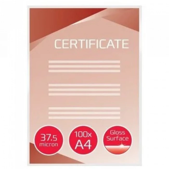 GBC l ПЛЕНКА А4 (216*303мм) 37,5 мкм Gloss (200 шт) 3745103