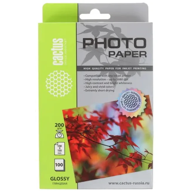 Бумага Cactus CS-GA6200100