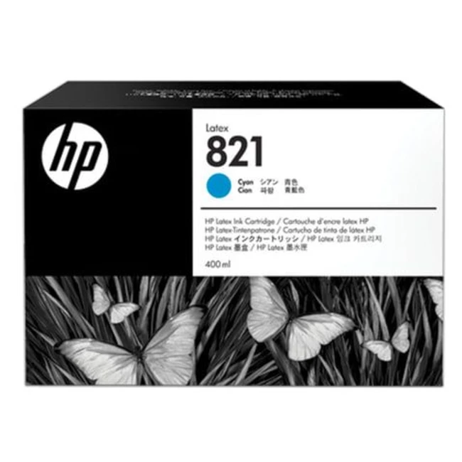 Струйный картридж HP 821A 400ml Lt Cyan G0Y86A