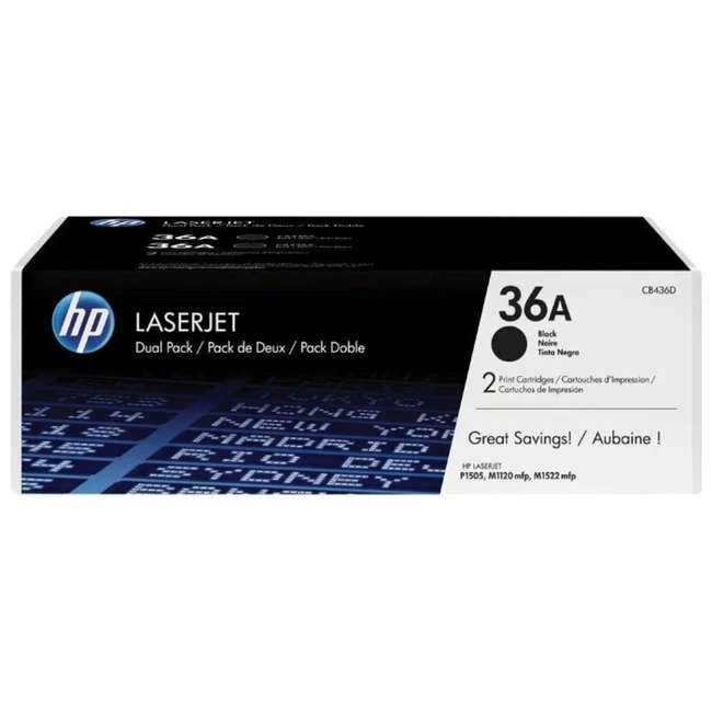 Лазерный картридж HP CB436AD 36A