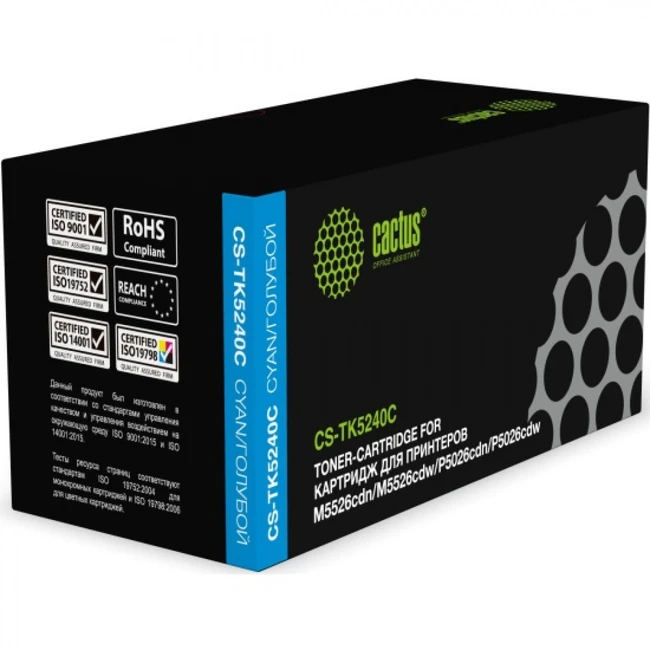 Тонер Cactus CS-TK5240C