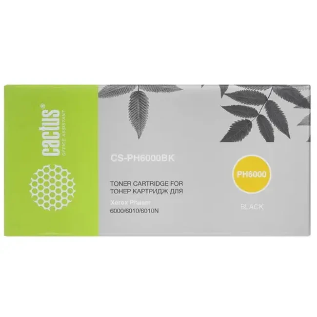 Лазерный картридж Cactus CS-PH6000BK