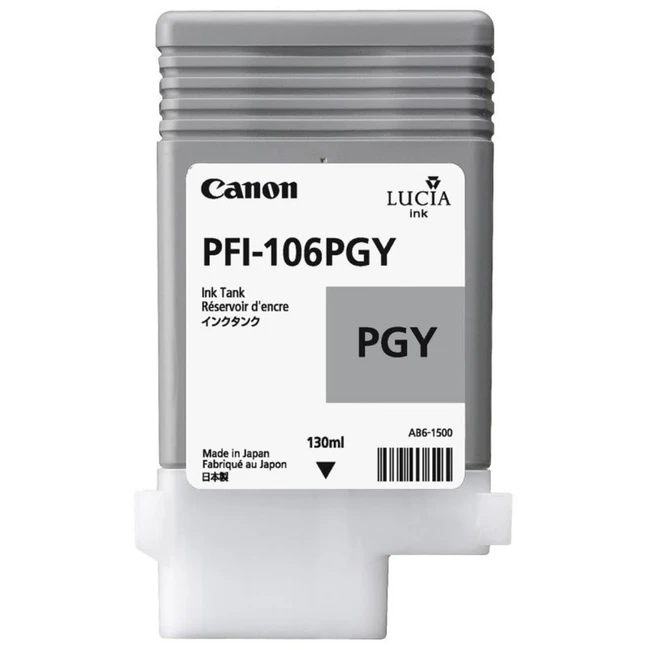 Струйный картридж Canon PFI-106PGY фото серый 6631B001