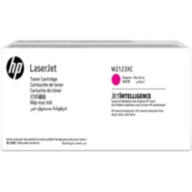 Лазерный картридж HP 212X для CLJ Enterprise M554/M555/M578 пурпурный W2123XC