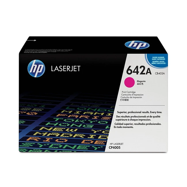 Лазерный картридж HP 642A Пурпурный CB403A