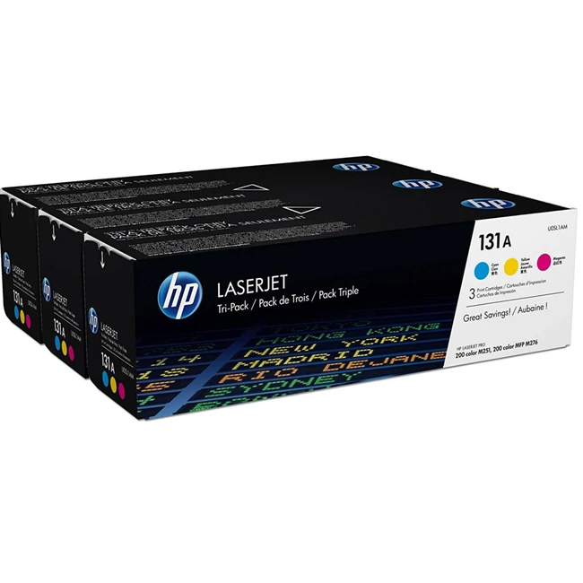 Лазерный картридж HP 131A CYM Tri-Pack U0SL1AM