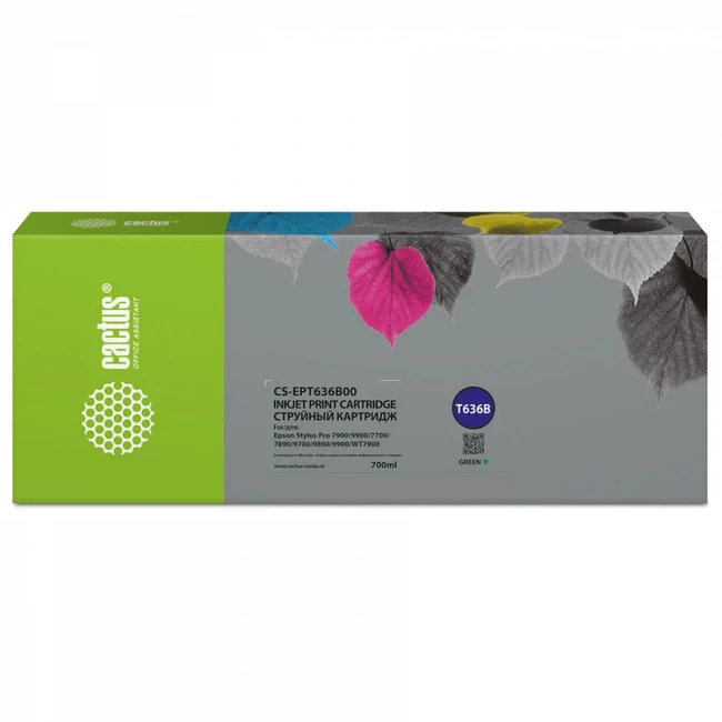 Струйный картридж Cactus CS-EPT636B00