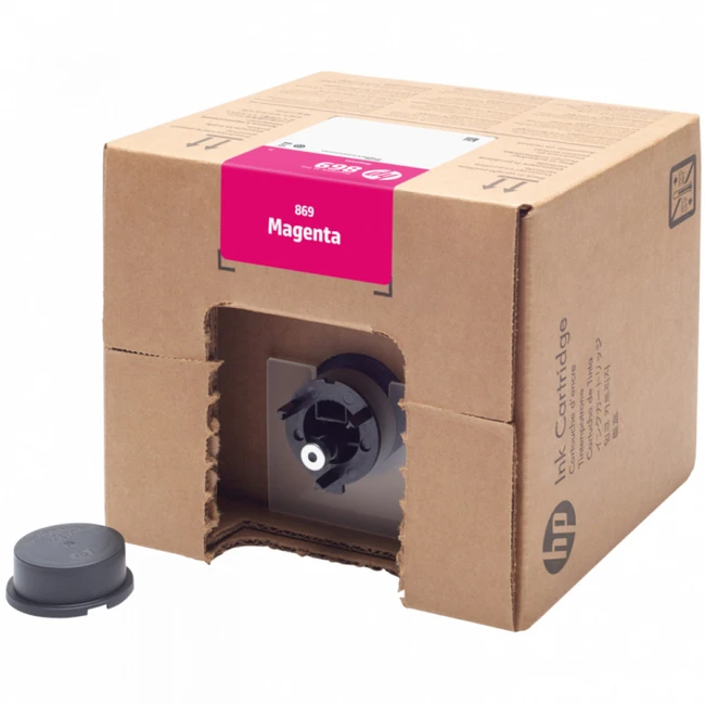 Струйный картридж HP 869 для PageWide XL Pro, 3 л, пурпурный 1XA87A