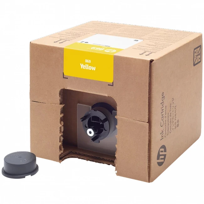 Струйный картридж HP 869 3L Yellow PageWide XL Pro Ink Cartridge 1XA88A
