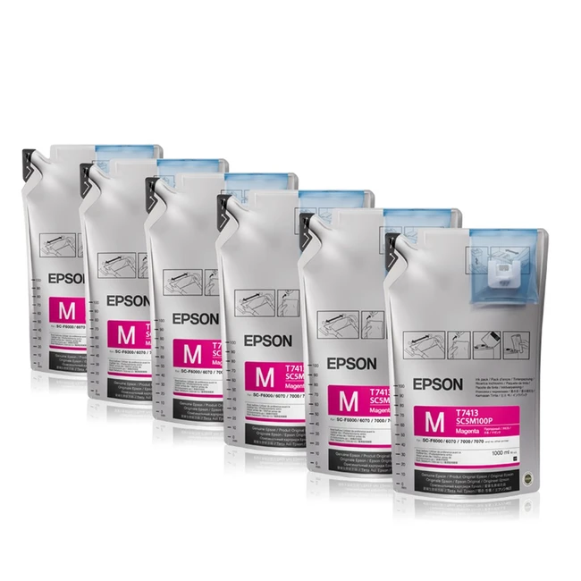 Струйный картридж Epson T7413 Пурпурный C13T773340