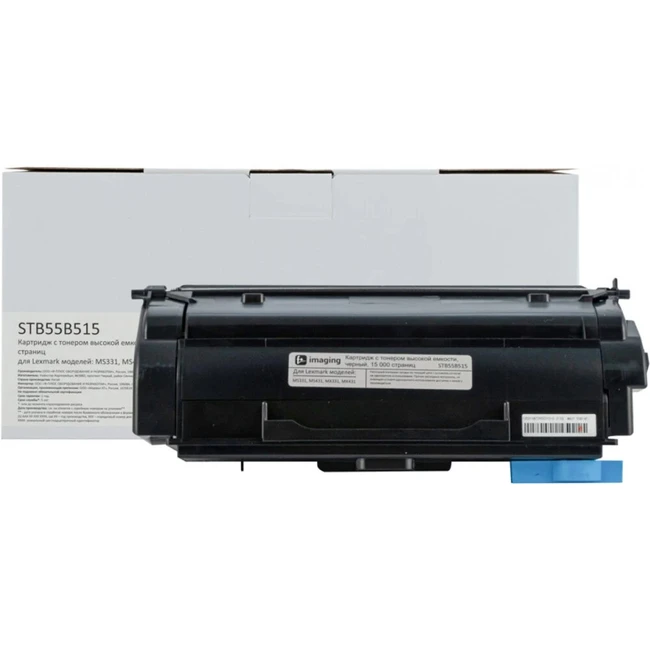 Лазерный картридж Fplus Картридж F+imaging черный STB55B515