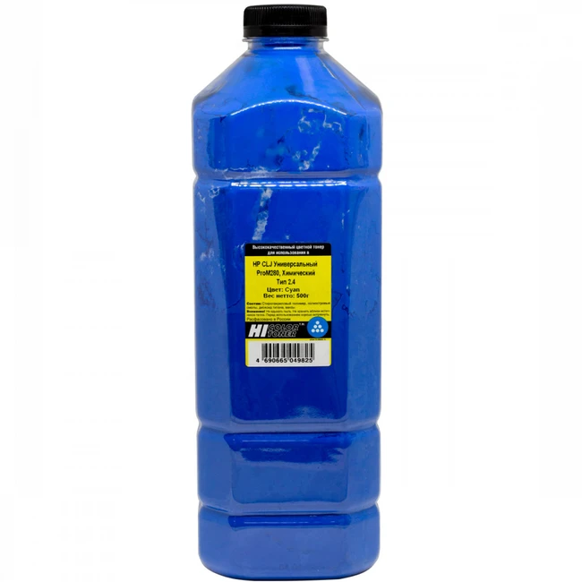 Струйный картридж Hi-Black Универсальный химический тонер 2.4, C, 500 г, канистра 10006101