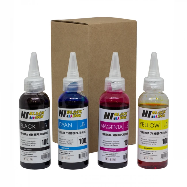 Струйный картридж Hi-Black Комплект универсальных чернил для Brother тип B 1507010951