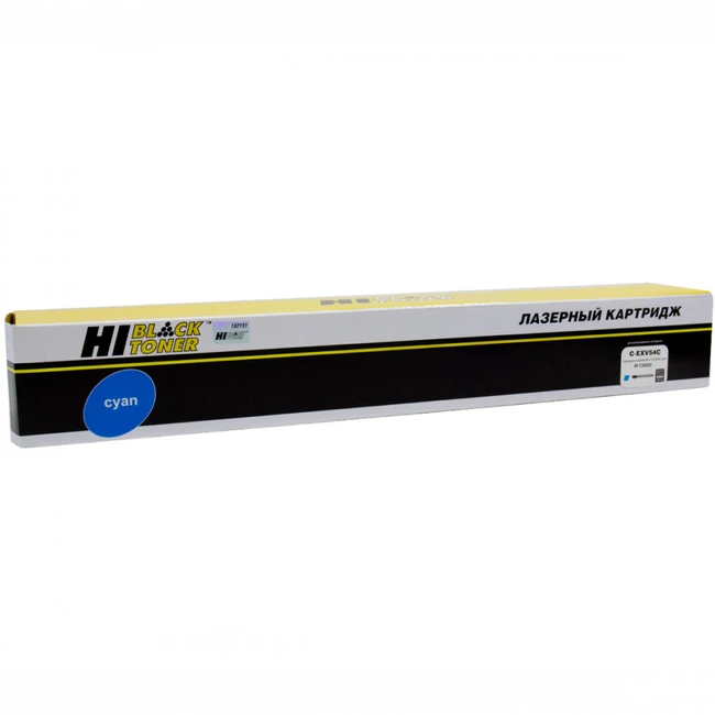 Тонер Hi-Black HB-C-EXV54 C для iR C3025/C3025i/C3125i/C3226i Cyan 8.5K 101131375