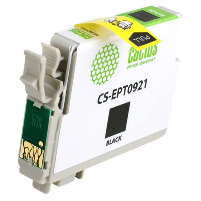 Струйный картридж Cactus CS-EPT0921 черный