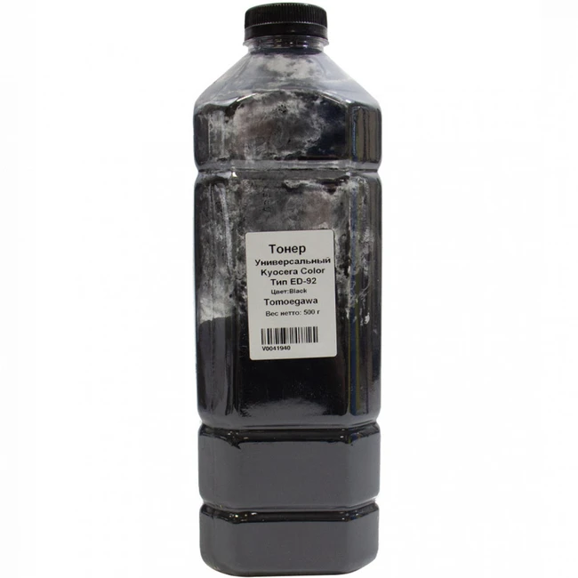 Тонер Tomoegawa тип ED-92 черный 500 г канистра T-ED-92-BK-500