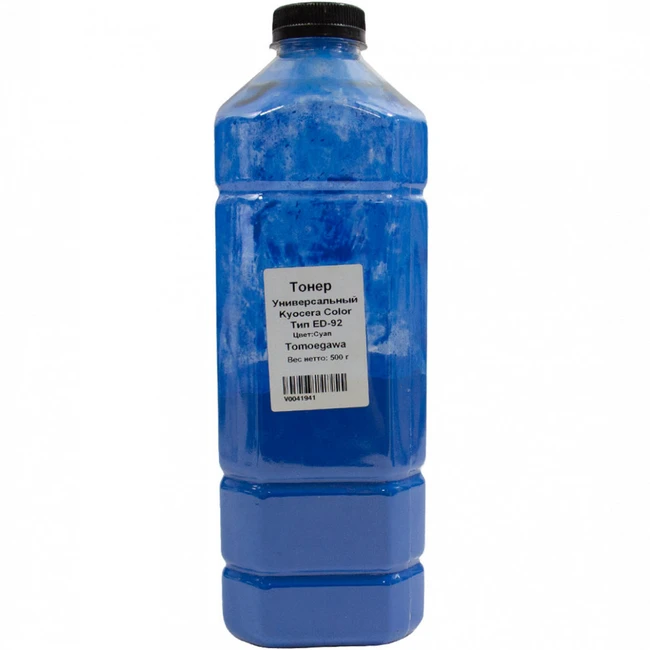 Тонер Tomoegawa тип ED-92 синий 500 г канистра T-ED-92-C-500