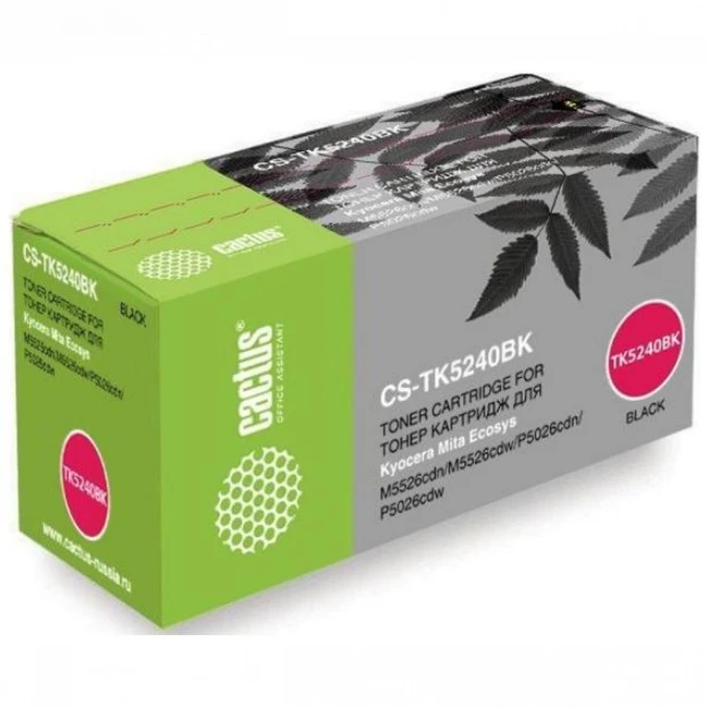 Тонер Cactus CS-TK5240BK-MPS