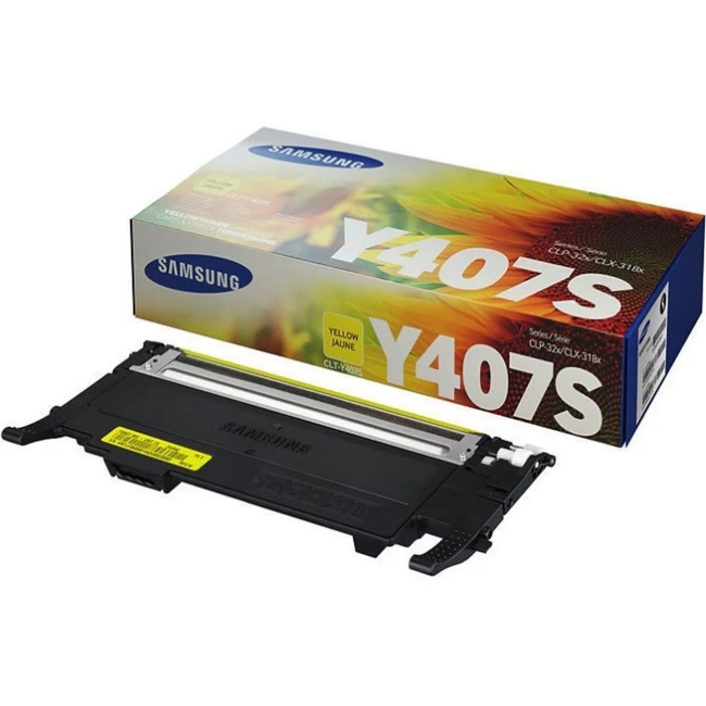 Картридж для плоттеров Samsung CLT-Y407S Yellow SU476A