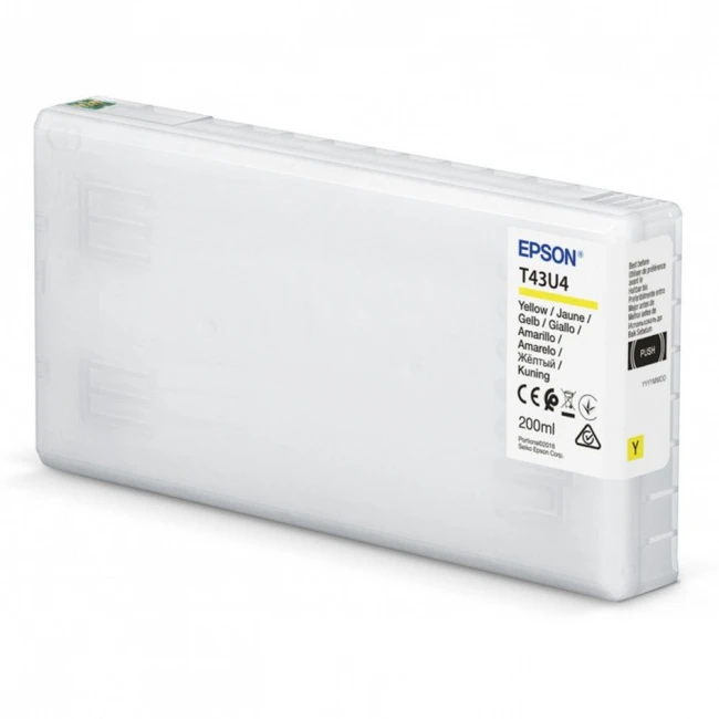 Струйный картридж Epson T43U Yellow SURELAB SL-D800 C13T43U44N