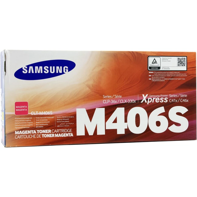 Лазерный картридж Samsung CLT-M406S