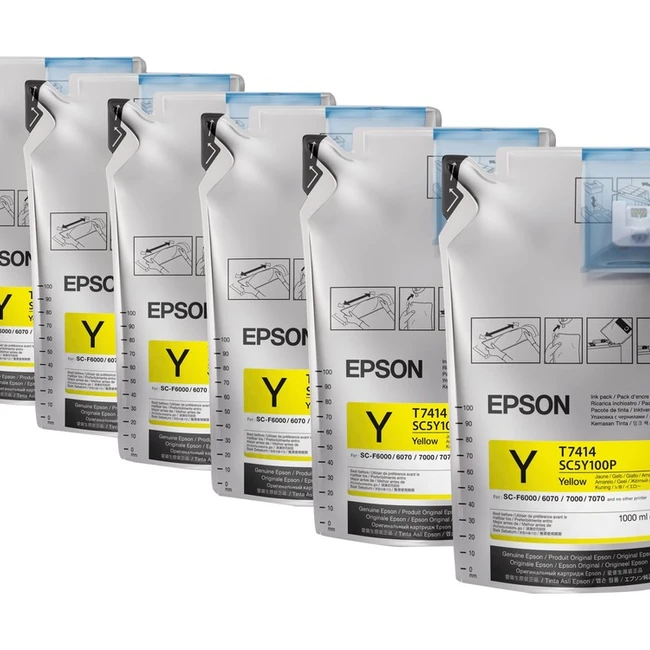 Струйный картридж Epson T7414 Желтый C13T773440