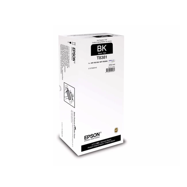 Струйный картридж Epson T8381 Черный C13T838140