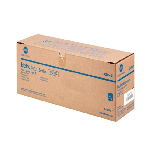 Тонер Konica Minolta Bizhub C20/C20P, синий TN-318C A0DK453