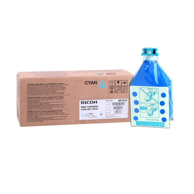 Тонер Ricoh Aficio MP C6501/C7501 голубой, type MPC7501E 842076