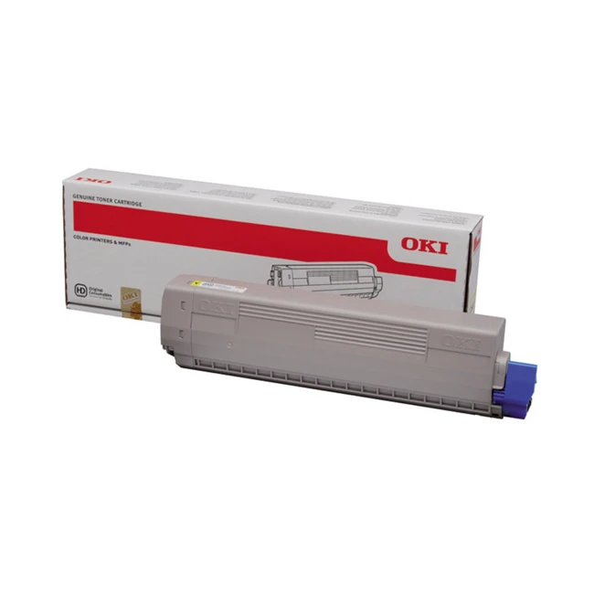 Тонер OKI C801/821 7.3K, Yellow 44643005/44643001