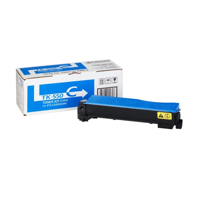 Тонер Kyocera TK-550C, Cyan для FS-C5200DN 1T02HMCEU0