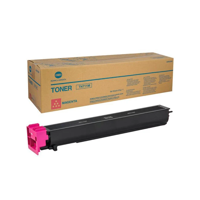 Тонер Konica Minolta C654/754/Pro C754 TN-711M, красный A3VU350