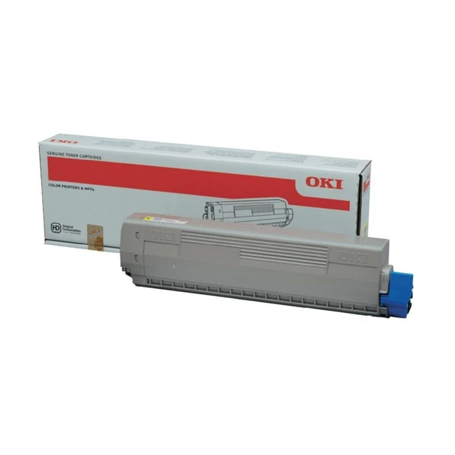 Тонер OKI C831/841 10K, Yellow 44844505/44844517