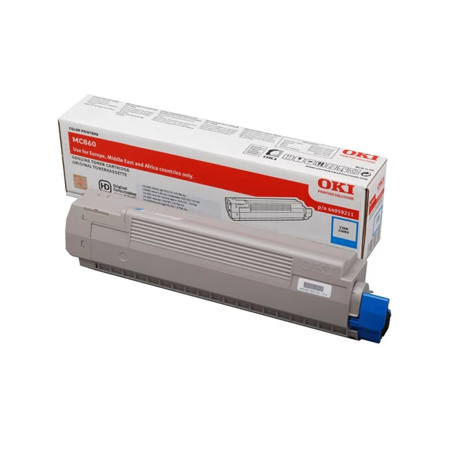Тонер OKI МС860 10K, Cyan 44059227/44059211