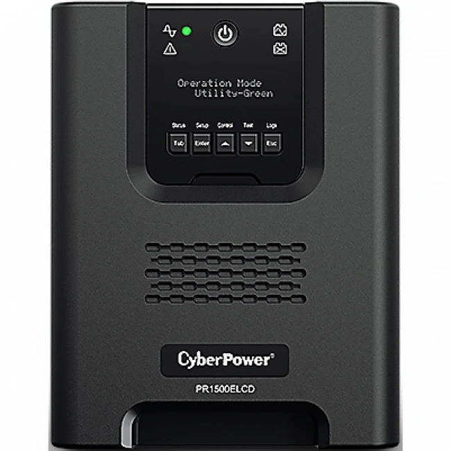 Источник бесперебойного питания CyberPower PR1500ELCD (Линейно-интерактивные, Напольный, 1500 ВА, 1350)