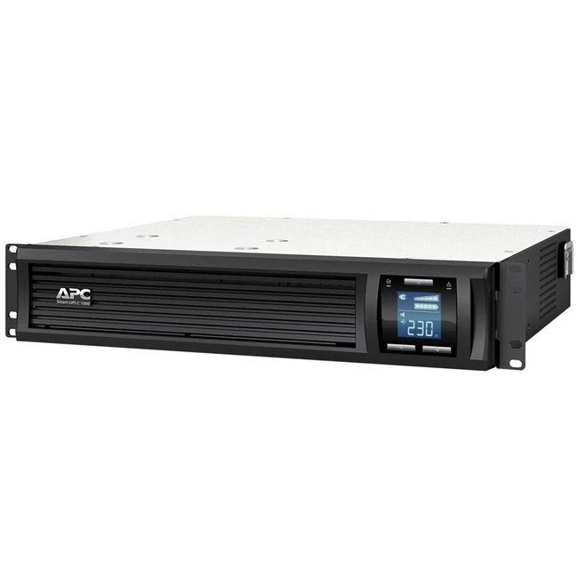 Источник бесперебойного питания APC Smart-UPS C 1000 RM 2U SMC1000I-2U (Линейно-интерактивные, C возможностью установки в стойку, 1000 ВА, 600)