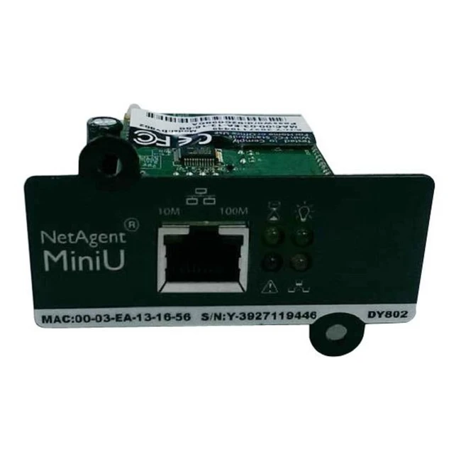 Опция для ИБП Powercom 1-port Internal NetAgent for Macan (DY802 ...