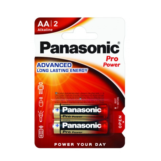 Батарейка Panasonic Pro Power AA/2B - 2штуки (Блисер) LR6XEG/2BP