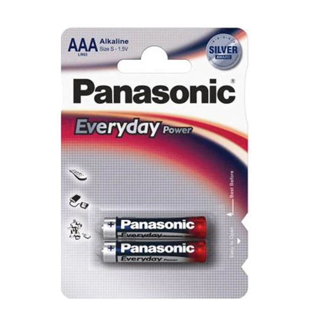 Батарейка Panasonic Everyday Power AAA/2B - 2штуки (Блисер) LR03REE/2BP /LR03EPS/2BP