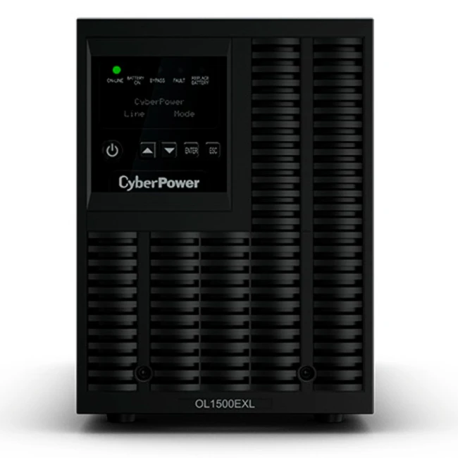 Источник бесперебойного питания CyberPower OL1500EXL (Двойное преобразование (On-Line), Напольный, 1500 ВА, 13500)