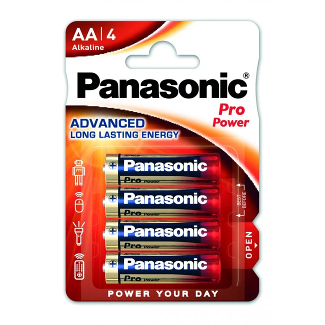 Батарейка Panasonic Pro Power AA/4B Alkaline LR6XEG/4BP