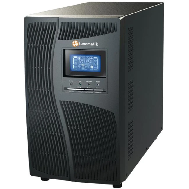 Источник бесперебойного питания Tuncmatik Newtech PRO X9 DSP 6000, 1:1 TSK3514 Двойное преобразование (On-Line), Напольный (Tower), 6000 ВА, 4800 Вт