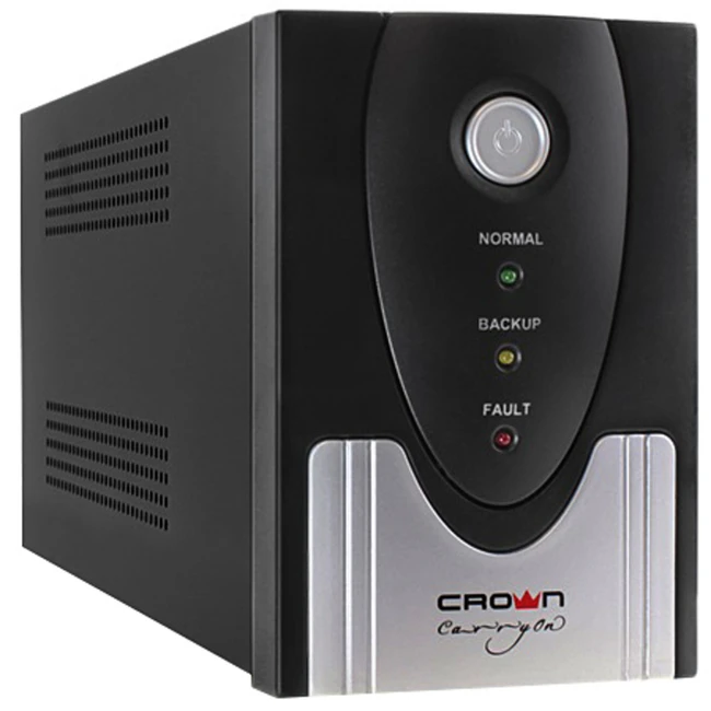Источник бесперебойного питания CROWN CMU-SP800 COMBO CMU-SP800 COMBO USB Линейно-интерактивные, Напольный (Tower), 800 ВА, 480 Вт