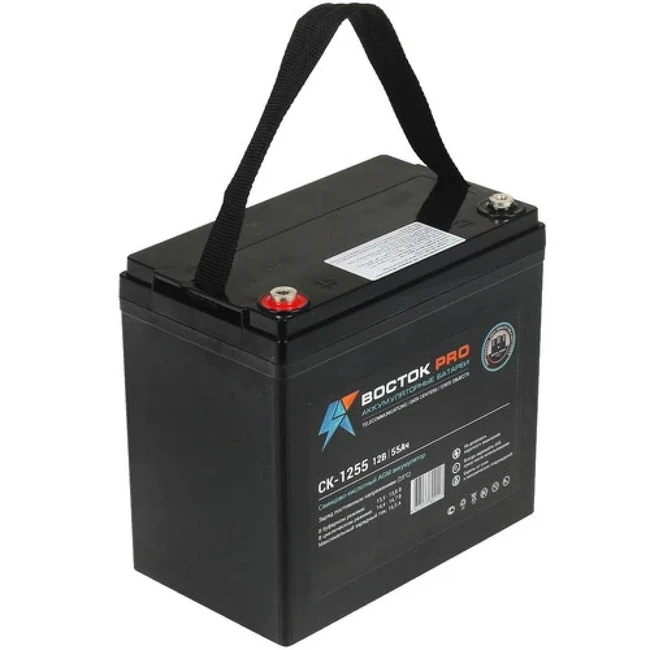 Сменные аккумуляторы АКБ для ИБП ВОСТОК СК 1255 (12 В)