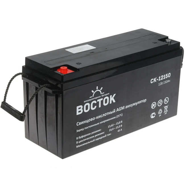 Сменные аккумуляторы АКБ для ИБП ВОСТОК СК 12150 (12 В)