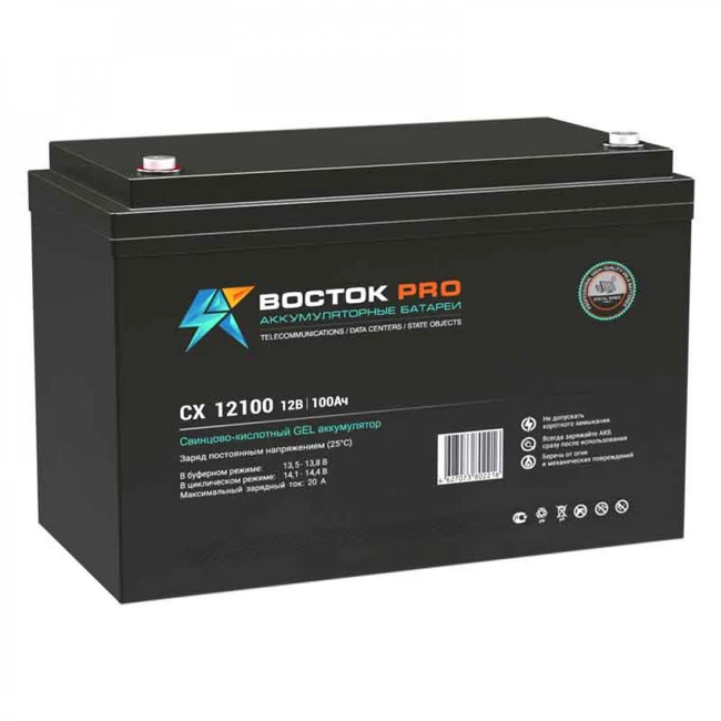 Сменные аккумуляторы АКБ для ИБП ВОСТОК СХ 12100 (12 В)