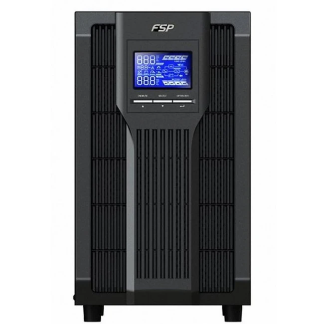 Источник бесперебойного питания FSP Knight Pro+ TW 3K PPF27A0800 (Двойное преобразование (On-Line), Напольный, 3000 ВА, 2700)