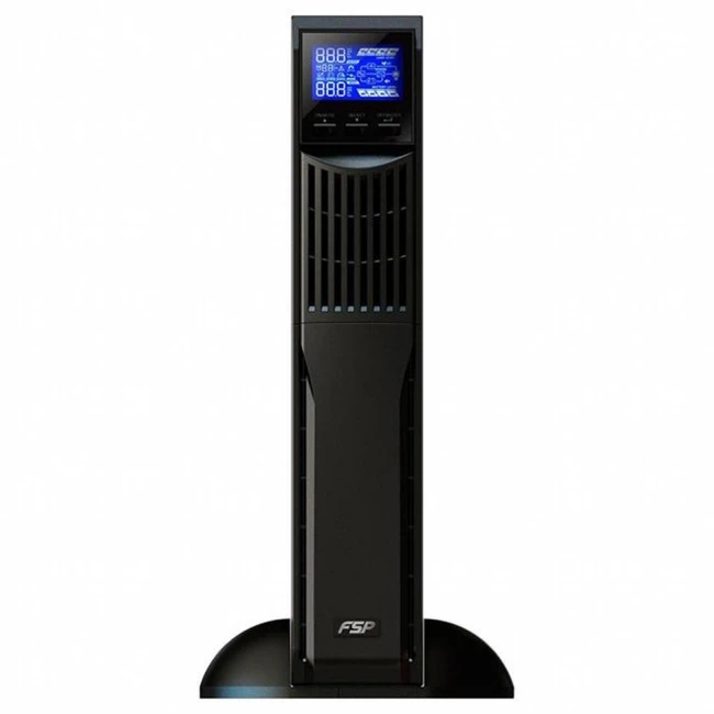 Источник бесперебойного питания FSP Custos 9X PPF9002000 (Двойное преобразование (On-Line), C возможностью установки в стойку, 1000 ВА, 900)