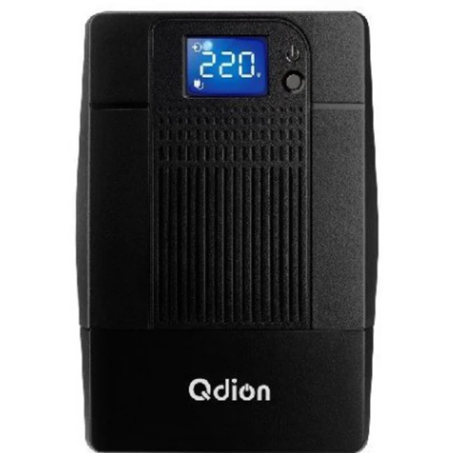 Источник бесперебойного питания Qdion QDV 850 QDV 850 SCHUKO (Линейно-интерактивные, Напольный, 800 ВА, 480)