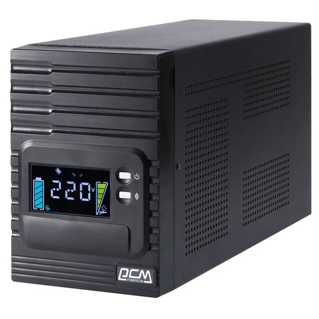 Источник бесперебойного питания Powercom Smart King Pro+ SPT-3000-II LCD Линейно-интерактивные, Напольный (Tower), 3000 ВА, 2400 Вт